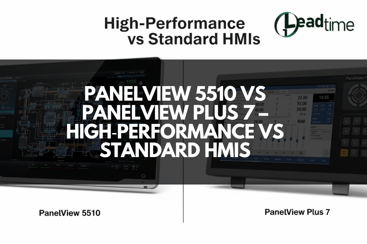 PanelView 5510 vs PanelView Plus 7 – High‑Performance vs Standard