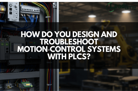 PLC motion control setup with servo drives