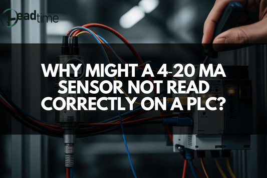 4-20 mA sensor connected to PLC input