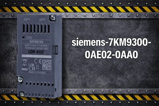 Siemens 7KM9300-0AE02-0AA0 Switched Ethernet PROFINET V3 plug-in expansion module for PAC power meters