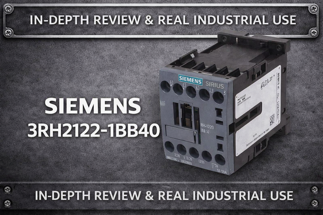 Siemens 3RH2122-1BB40 SIRIUS contactor relay 24 V DC 2NO 2NC S00 DIN rail mount panel control application