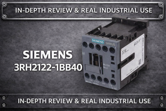 Siemens 3RH2122-1BB40 SIRIUS contactor relay 24 V DC 2NO 2NC S00 DIN rail mount panel control application