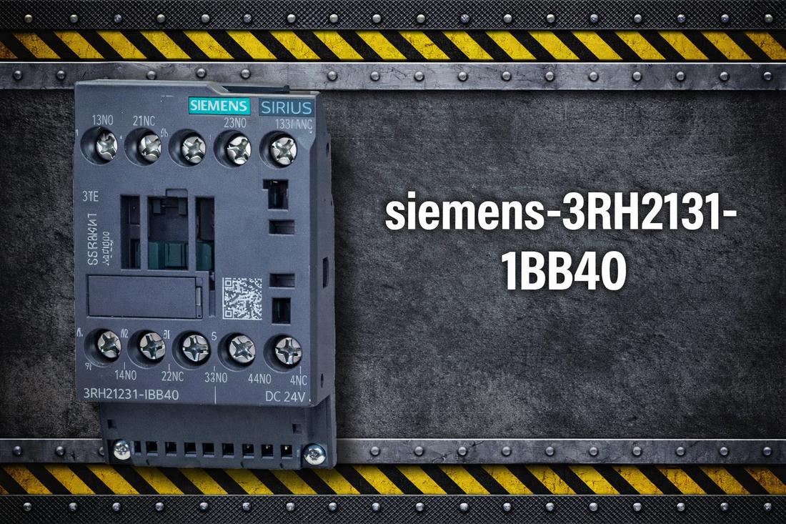Siemens 3RH2131-1BB40 SIRIUS contactor relay 24V DC 3 NO 1 NC Size S00 DIN rail mount industrial control panel