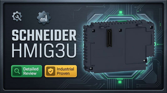Schneider Electric HMIG3U Harmony GTU premium box base unit for modular industrial HMI control systems