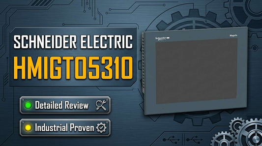 Schneider Electric HMIGTO5310 Harmony GTO 10.4-inch resistive touchscreen HMI panel for industrial machine control cabinet mounting