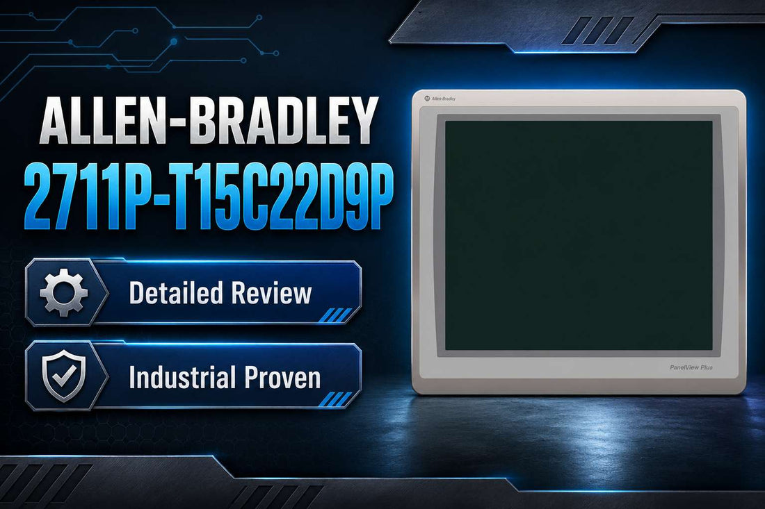 Allen-Bradley 2711P-T15C22D9P PanelView Plus 7 Performance 15-inch color touchscreen HMI terminal for EtherNet/IP industrial automation