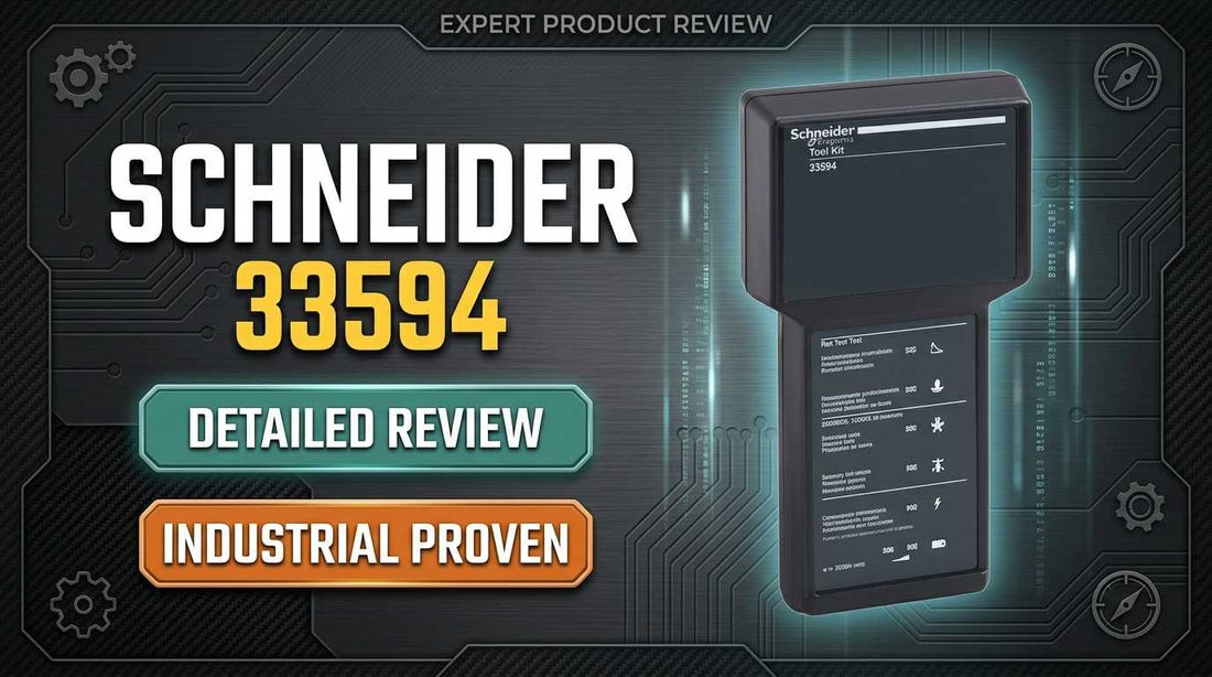 Schneider Electric 33594 Hand Held Test Kit HHTK for PowerPacT MasterPacT CompacT NS circuit breaker trip unit field testing