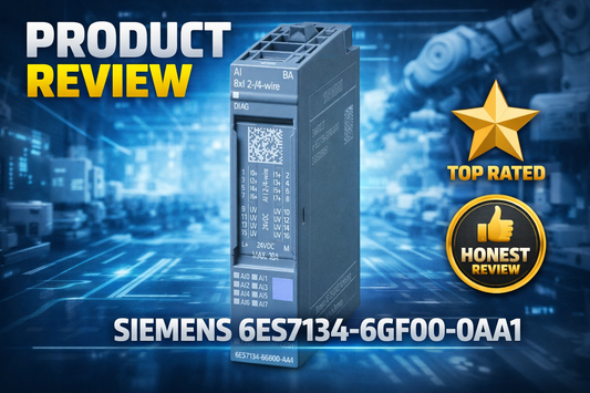 Siemens 6ES7134-6GF00-0AA1 SIMATIC ET 200SP 8-channel analog input module for 4-20 mA current sensor applications