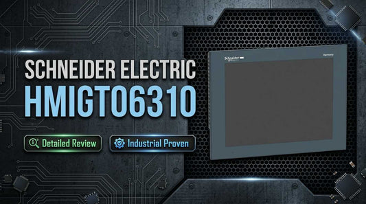 Schneider Electric HMIGTO6310 Harmony GTO 12.1-inch SVGA touchscreen HMI panel for industrial cabinet automation