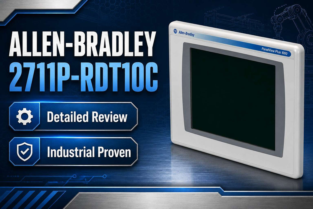 Allen-Bradley 2711P-RDT10C PanelView Plus 1000 10.4-inch color touchscreen display module for industrial HMI replacement