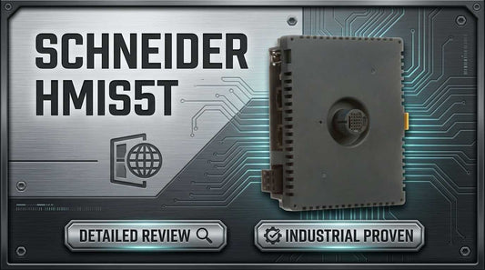 Schneider Electric HMIS5T rear panel processor module for Harmony STU series HMI panel automation systems