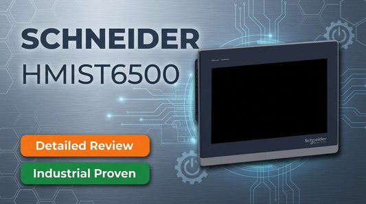 Schneider Electric HMIST6500 Harmony ST6 10-inch resistive touch HMI panel for industrial machine control