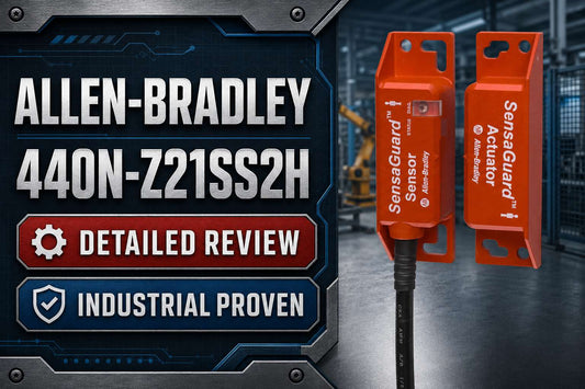 Allen-Bradley 440N-Z21SS2H Guardmaster SensaGuard non-contact interlock switch for machine guard door monitoring