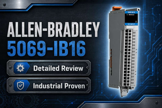 Allen-Bradley 5069-IB16 Compact 5000 I/O 16-point 12/24V DC sinking input module for CompactLogix 5380
