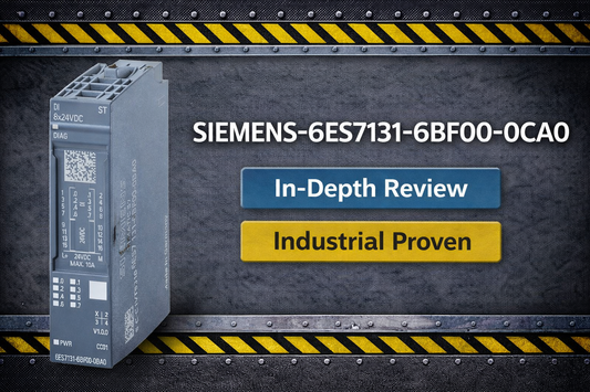 Siemens 6ES7131-6BF00-0CA0 SIMATIC ET 200SP DI 8x24VDC HF digital input module for 24V DC industrial automation systems