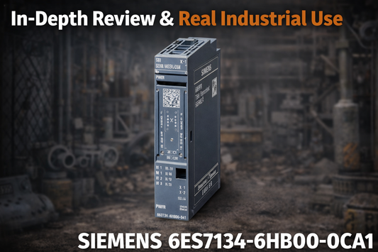 Siemens 6ES7134-6HB00-0CA1 ET 200SP 2-channel analog input module for distributed machine-level I/O