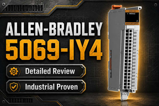 Allen-Bradley 5069-IY4 Compact 5000 universal analog input module for CompactLogix mixed-signal panel applications
