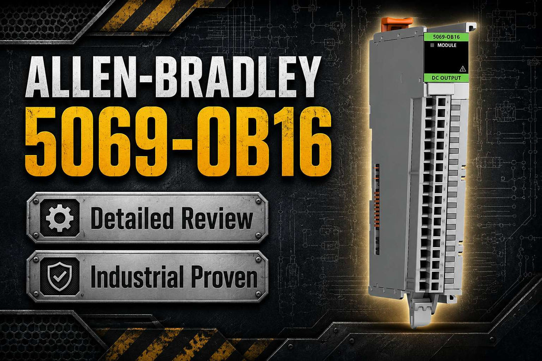 Allen-Bradley 5069-OB16 Compact 5000 16-point 24V DC sourcing digital output module for CompactLogix systems