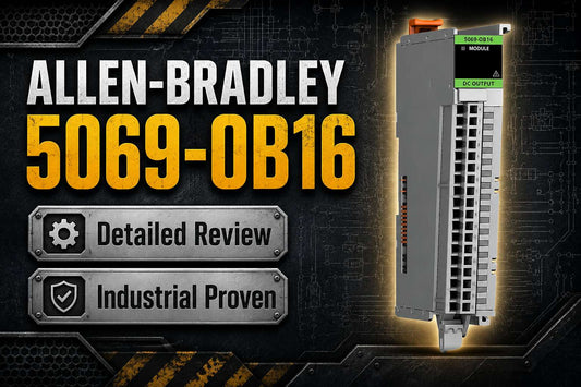 Allen-Bradley 5069-OB16 Compact 5000 16-point 24V DC sourcing digital output module for CompactLogix systems