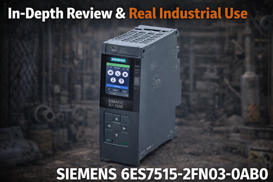 Siemens 6ES7515-2FN03-0AB0 CPU 1515F-2 PN fail-safe SIMATIC S7-1500F PLC module for safety-critical industrial automation
