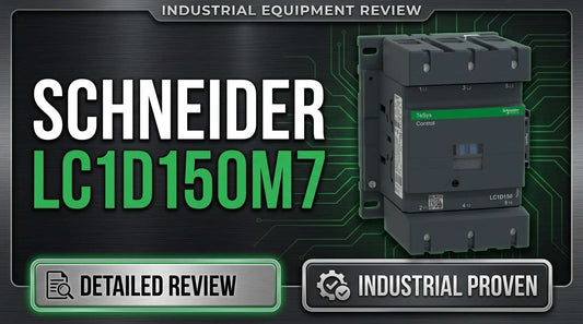 Schneider Electric LC1D150M7 TeSys D 150A 3-pole AC contactor with 220V AC coil for industrial motor control