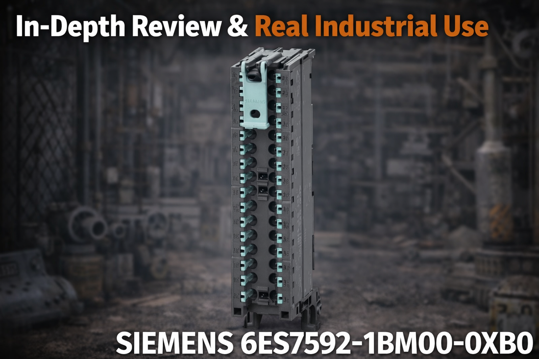 Siemens 6ES7592-1BM00-0XB0 40-pole push-in front connector for SIMATIC S7-1500 35 mm wide I/O modules