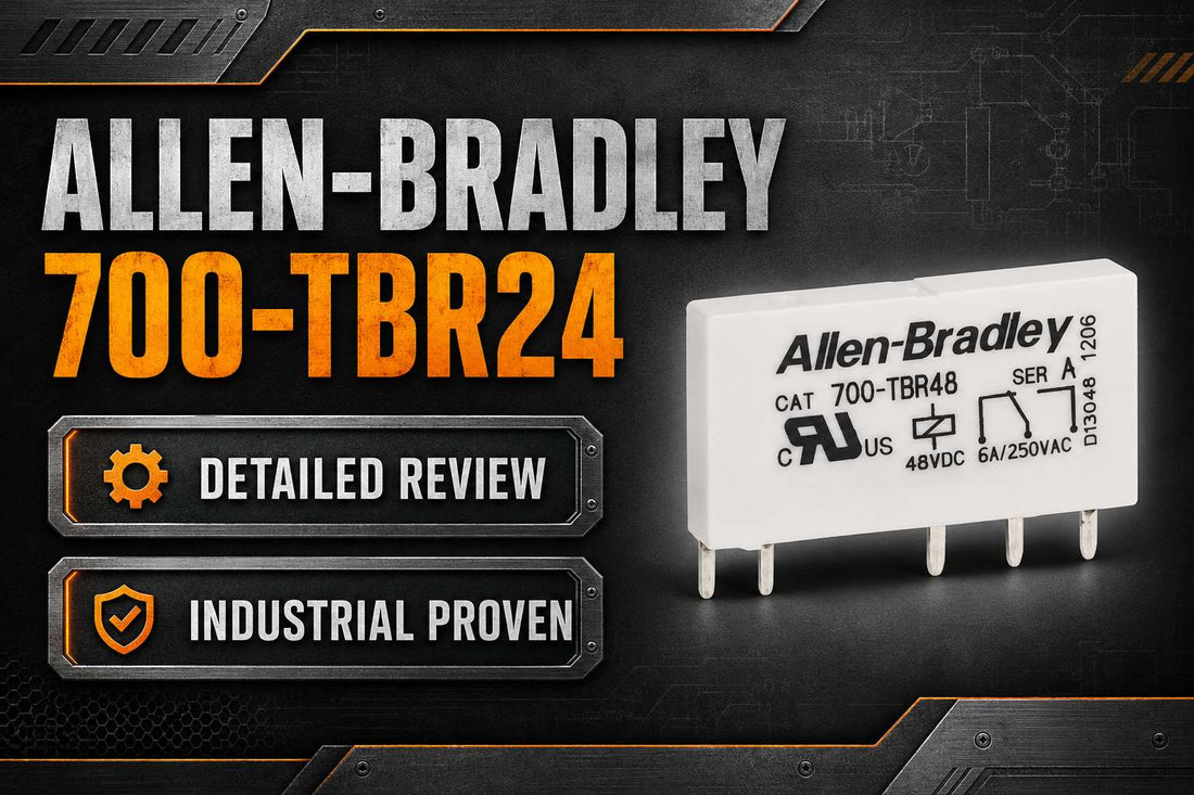 Allen-Bradley 700-TBR24 SPDT 6A 24V AC/DC terminal block replacement relay insert for 700-H 700-HL bases