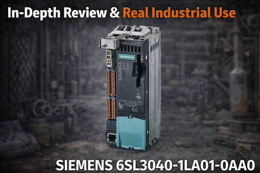 Siemens 6SL3040-1LA01-0AA0 SINAMICS S120 CU310-2 PN control unit for industrial motion control systems