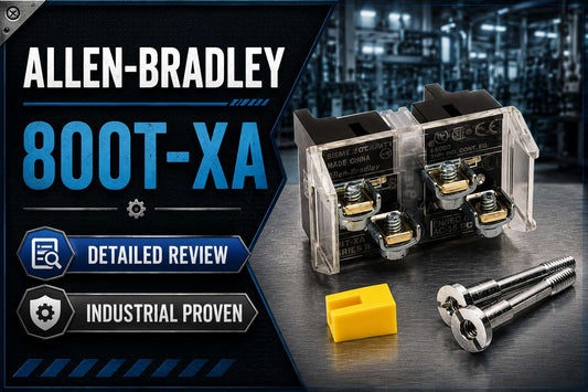 Allen-Bradley 800T-XA shallow 30 mm contact block 1NO 1NC for Bulletin 800T 800H push button operators