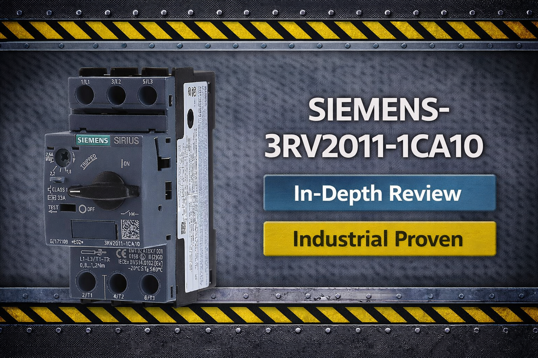 Siemens 3RV2011-1CA10 SIRIUS S00 motor protection circuit breaker 1.8-2.5A for small industrial motor panel