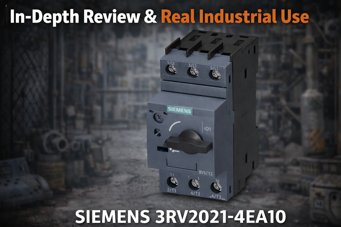 Siemens 3RV2021-4EA10 S0 motor circuit breaker 32A CLASS 10 three-pole DIN rail mount for industrial motor protection