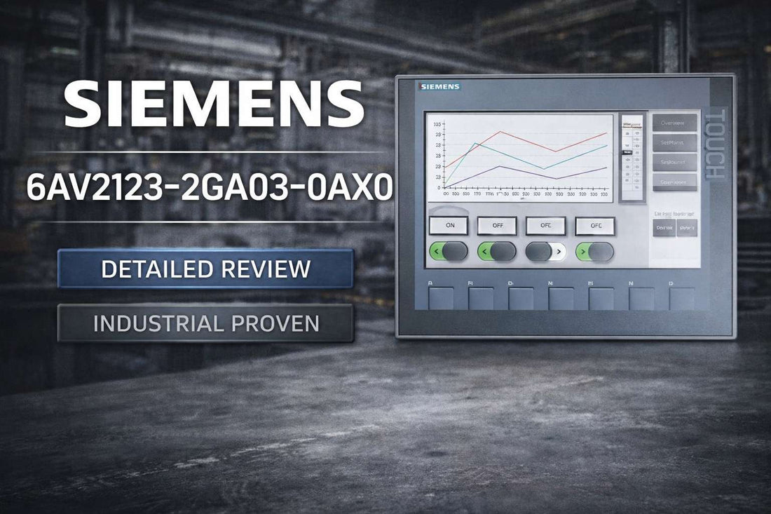 Siemens 6AV2123-2GA03-0AX0 KTP700 Basic DP 7-inch TFT HMI panel for PROFIBUS DP industrial control systems