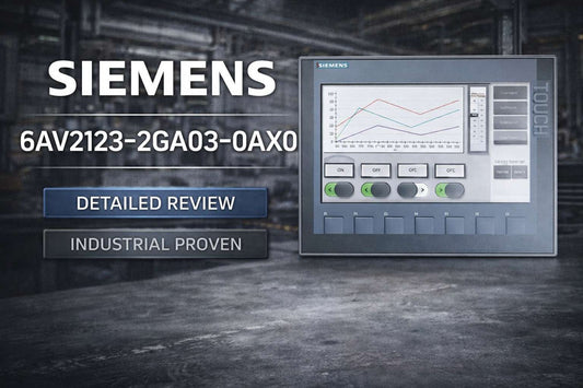 Siemens 6AV2123-2GA03-0AX0 KTP700 Basic DP 7-inch TFT HMI panel for PROFIBUS DP industrial control systems