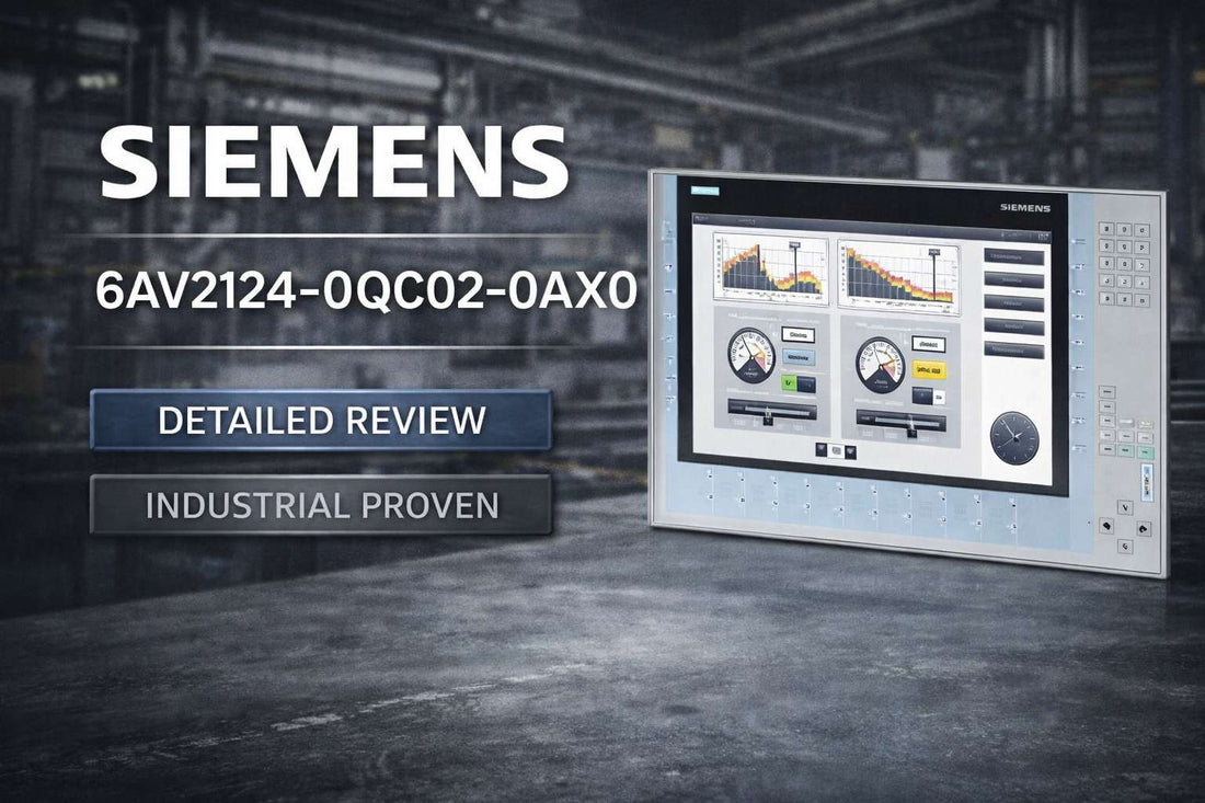 Siemens 6AV2124-0QC02-0AX0 SIMATIC HMI TP1500 Comfort 15-inch touch panel for industrial process visualization