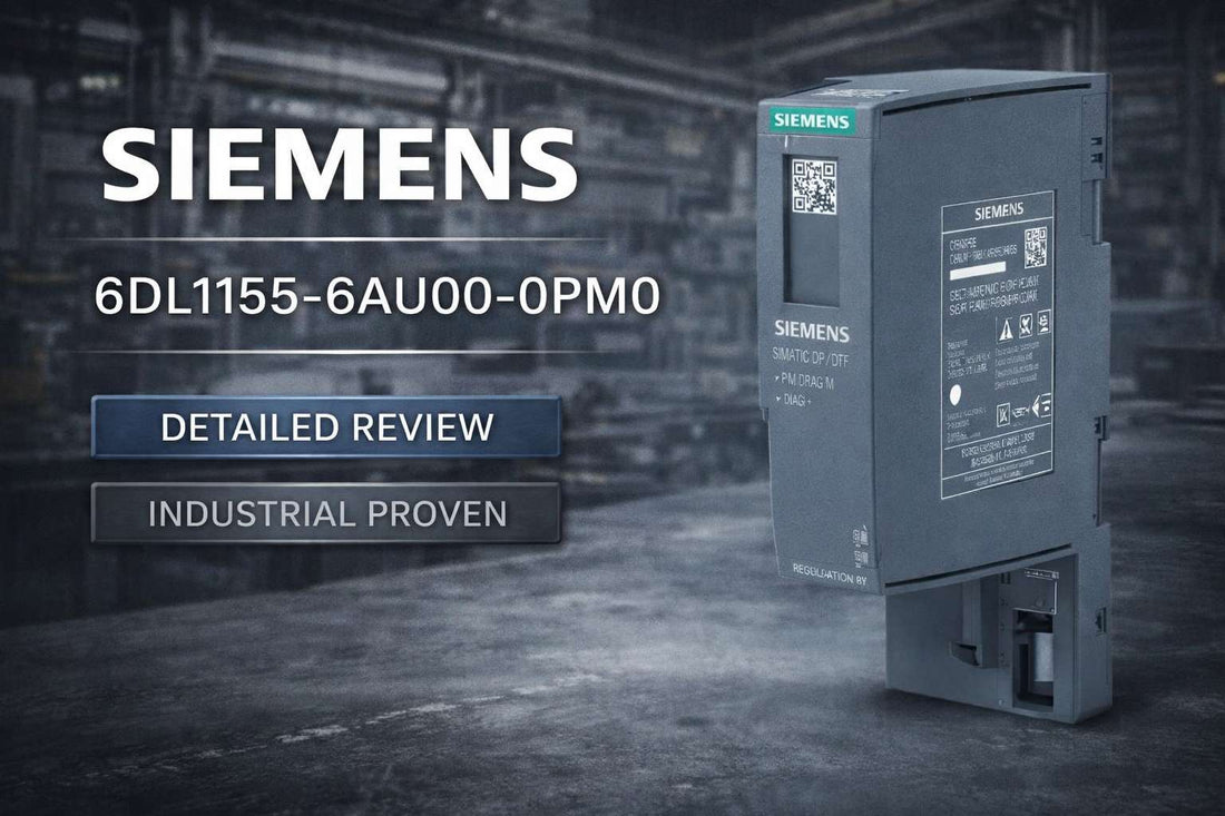 Siemens 6DL1155-6AU00-0PM0 PROFINET Interface Module IM 155-6 PN HA for ET 200SP HA distributed I/O system