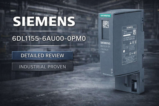 Siemens 6DL1155-6AU00-0PM0 PROFINET Interface Module IM 155-6 PN HA for ET 200SP HA distributed I/O system