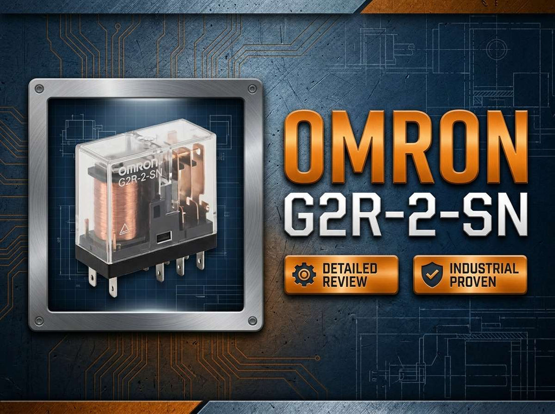 Omron G2R-2-SN DPDT 5A plug-in relay with LED indicator for industrial control panel DIN rail installation