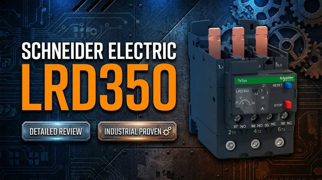 Schneider Electric LRD350 TeSys Deca thermal overload relay 37-50A Class 10A EVERLINK terminals for TeSys D motor starter