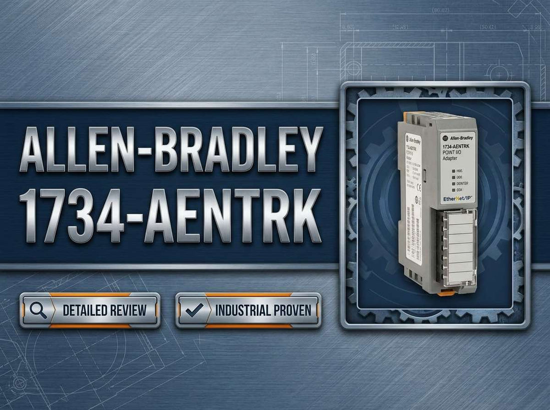 Allen-Bradley 1734-AENTRK conformal coated 2-port EtherNet/IP POINT I/O adapter for harsh industrial environments