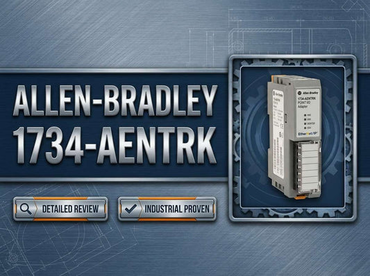 Allen-Bradley 1734-AENTRK conformal coated 2-port EtherNet/IP POINT I/O adapter for harsh industrial environments