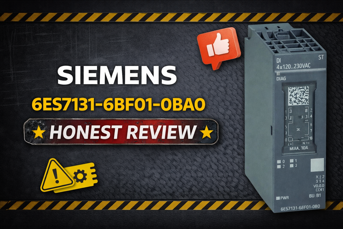 Siemens 6ES7131-6BF01-0BA0 ET 200SP 8-channel 24V DC digital input module for PROFINET distributed I/O systems