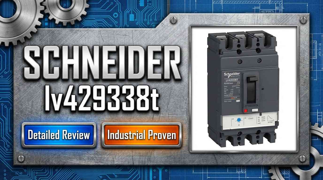 Schneider Electric LV429338T extended black rotary handle for ComPacT NSX100 NSX160 NSX250 circuit breaker panel installation