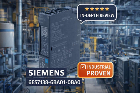 Siemens 6ES7138-6BA01-0BA0 TM PosInput 1 ET 200SP technology module for RS-422 and SSI encoder position decoding in industrial automation