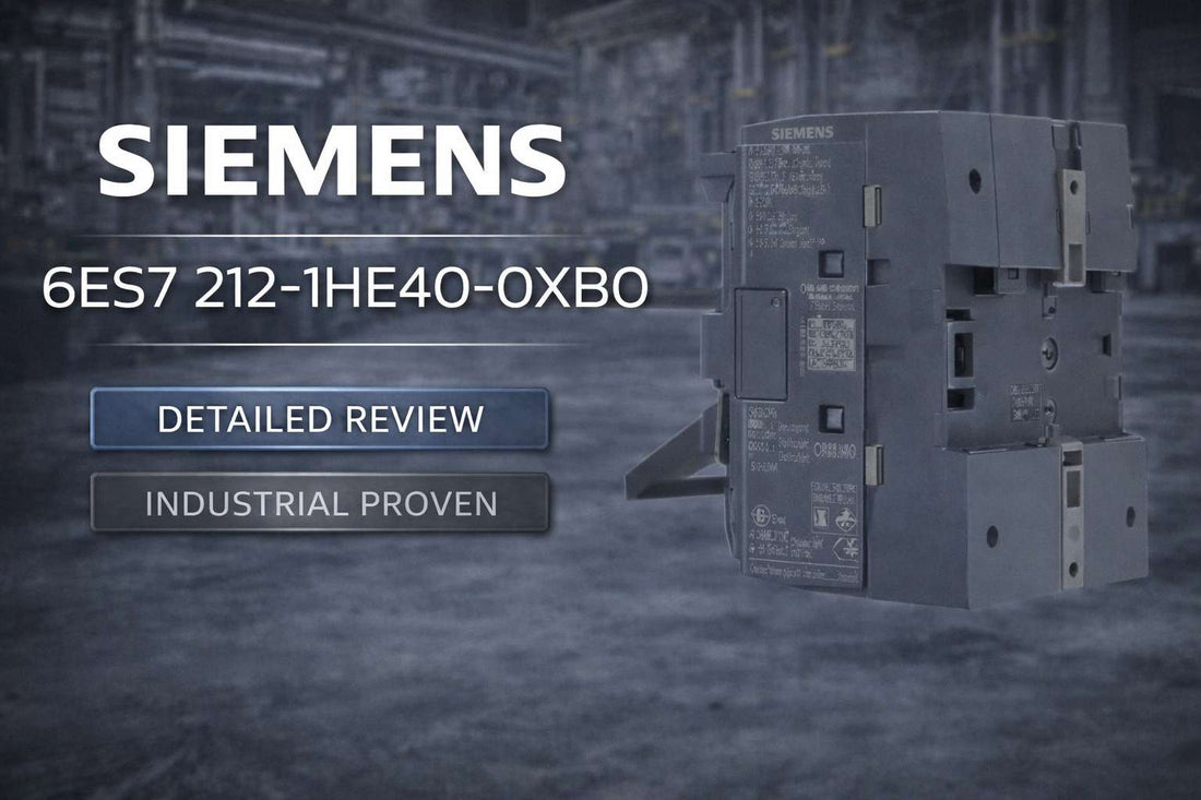 Siemens 6ES7212-1HE40-0XB0 SIMATIC S7-1200 CPU 1212C DC/DC/relay PLC module for motor starter and conveyor control