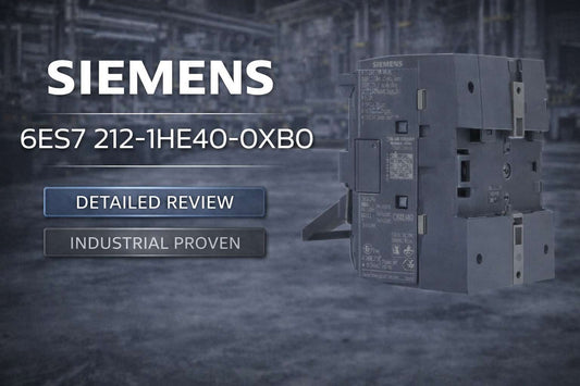 Siemens 6ES7212-1HE40-0XB0 SIMATIC S7-1200 CPU 1212C DC/DC/relay PLC module for motor starter and conveyor control