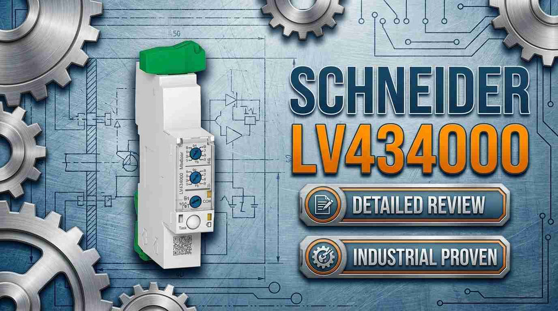 Schneider Electric LV434000 Enerlin'X IFM Modbus-SL interface module mounted on DIN rail for circuit breaker BMS integration