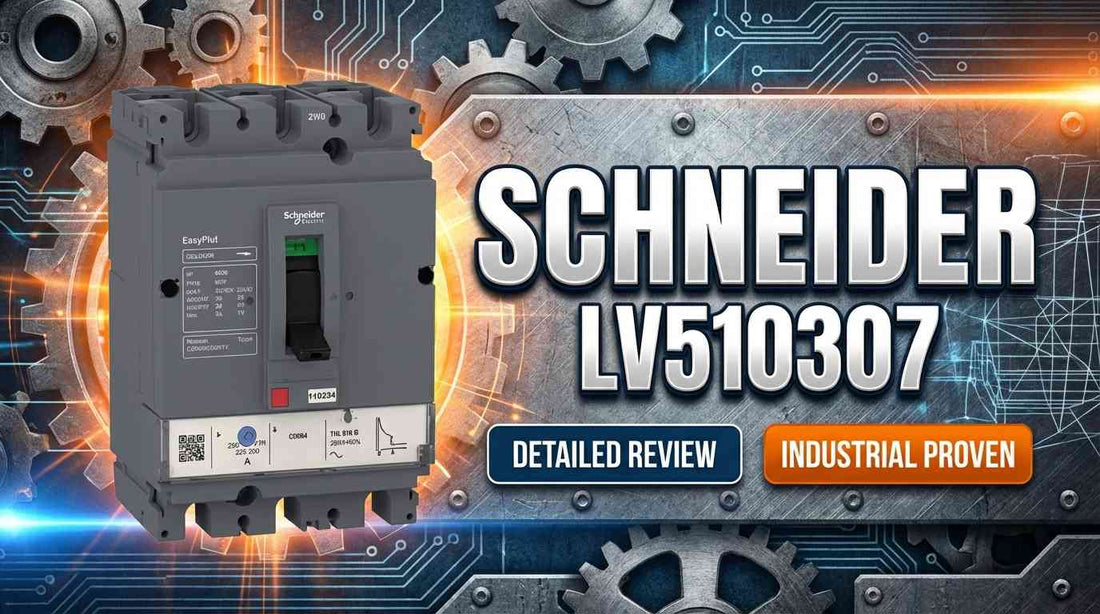 Schneider LV510307 EasyPact CVS100B 100A 25kA 3-pole fixed thermal-magnetic MCCB for 415VAC switchboard distribution panels
