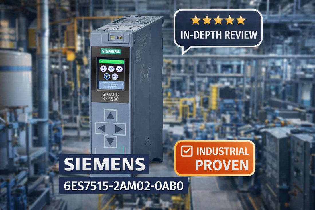 Siemens 6ES7515-2AM02-0AB0 SIMATIC S7-1500 CPU 1515-2 PN module with PROFINET IRT 2-port switch for industrial automation