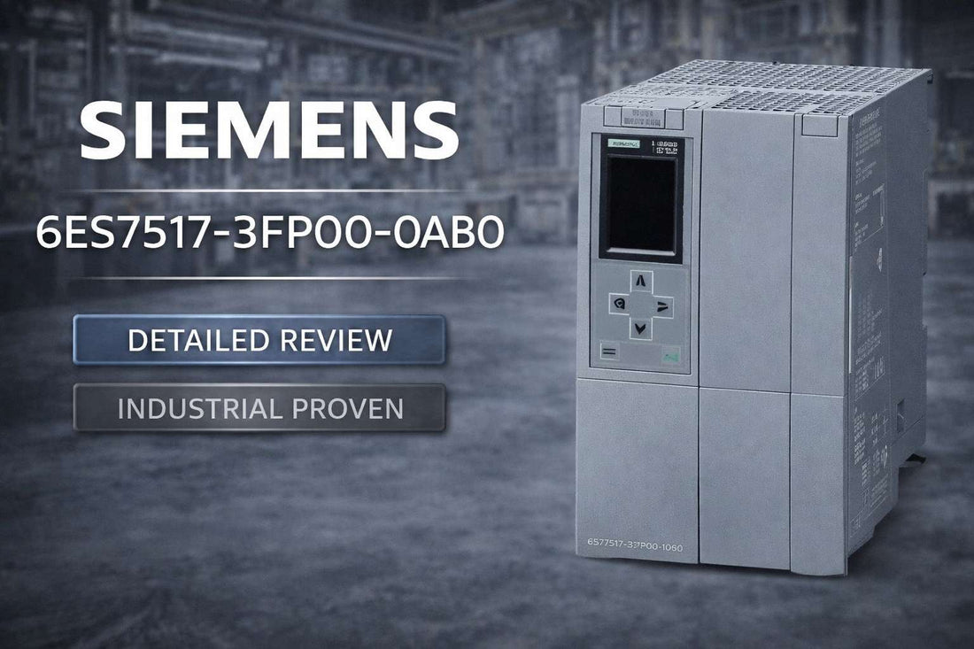 Siemens 6ES7517-3FP00-0AB0 SIMATIC S7-1500F CPU 1517F-3 PN/DP failsafe PLC controller for safety-critical industrial automation