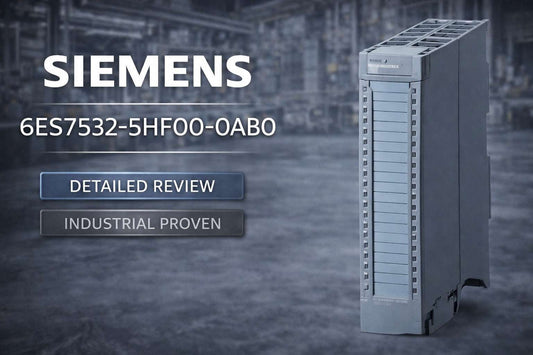 Siemens 6ES7532-5HF00-0AB0 SIMATIC S7-1500 AQ 8xU/I HS analog output module for process control applications